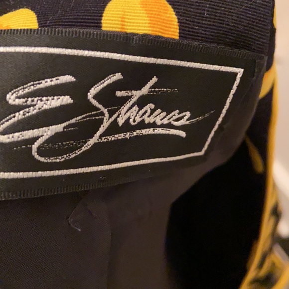 68 E Strauss Vintage Blazer & Scarf sz 8 jck p2p 18 21L - Picture 11 of 15